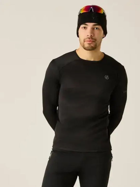 Long Sleeve Black Blouse