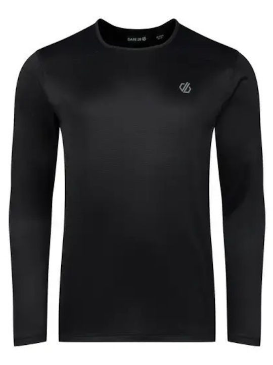 Long Sleeve Black Blouse