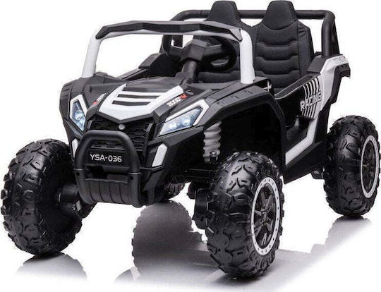 YSA036 4x4 Buggy Doppelsitzer Mit Fernbedienung 12 Volt Weiß Für 4+ Jahre