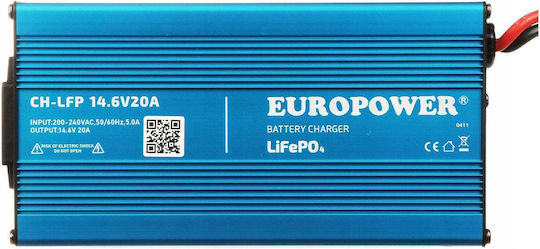 Europower Car & Motorcycle Battery Charger 12V CHLFP/12/20-M8