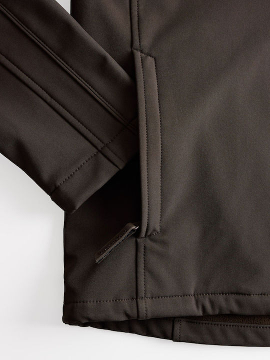 Evo Chisso 265 Χειμωνιάτικο Μπουφάν Softshell Αδιάβροχο και Αντιανεμικό Καφέ
