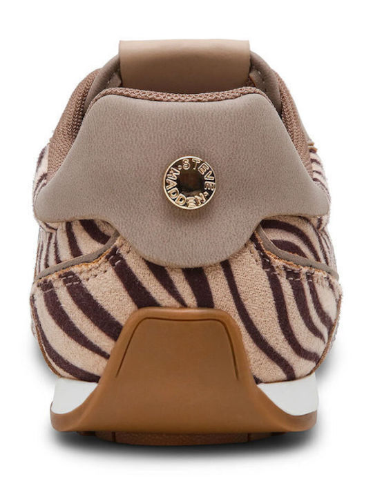 Women's Sneakers Taupe / Zebra