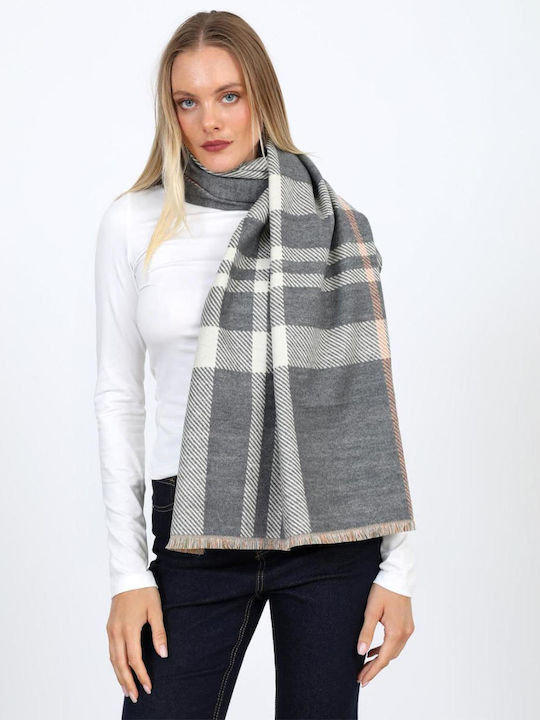 Doca Women's Grey Scarf Doca Women's Grey Scarf