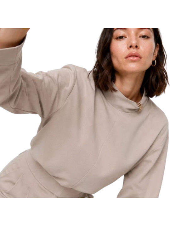 Damen Bluse Beige