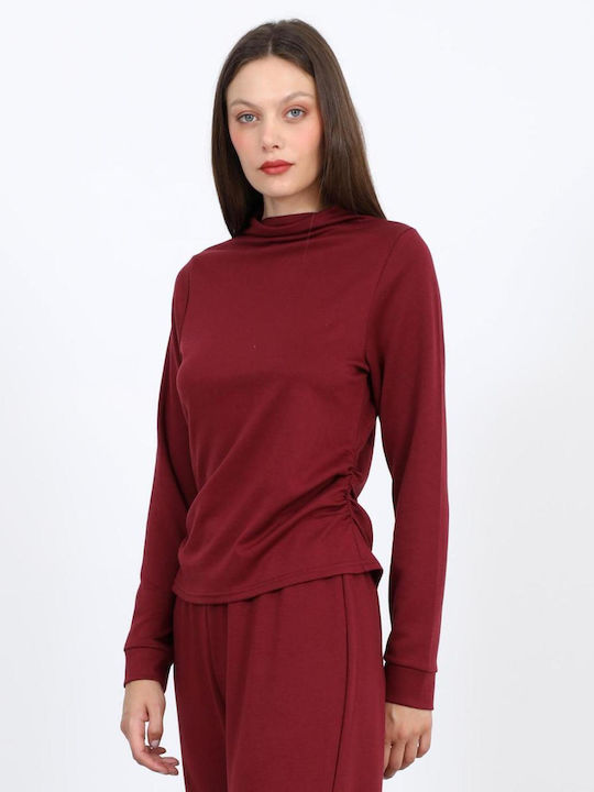Women's Blouse Burgundy