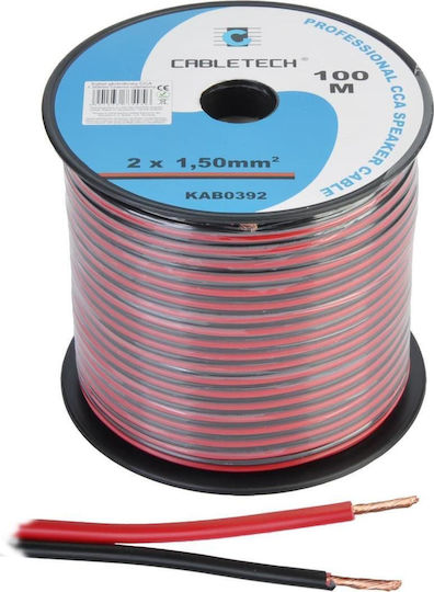 Cabletech Καλώδιο Ηχείου Ατερμάτιστο 100m KAB0392