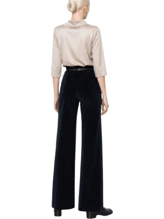 Women's Fabric Trousers Blue