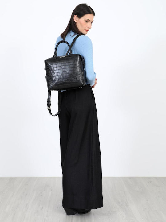 Women's Pantaloons with Rubber Band Black
