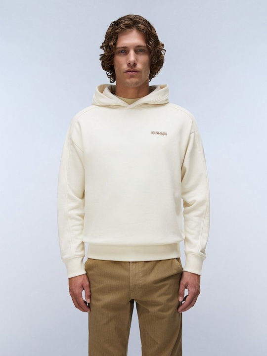 Sweatshirt Mit Kapuze In Creme