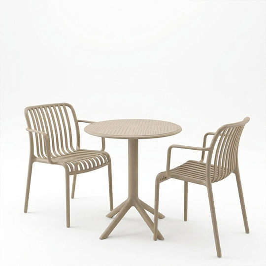 Set Dining 3 Piese Cappuccino Set Dining 3 Piese Cappuccino