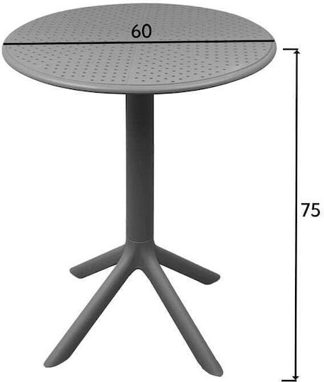 Garten- und Outdoor-Möbelsets Typsatz Speisesaal 3 Stück Cappuccino