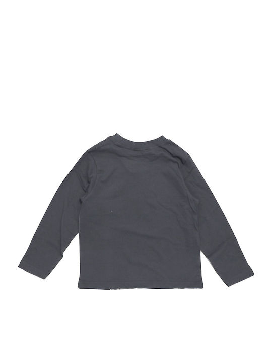 Kids Long-Sleeved Top Graphite