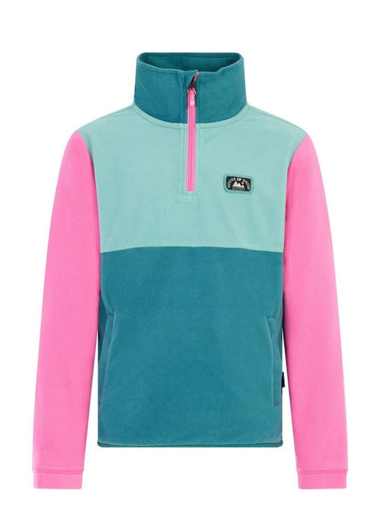 Kids Long-Sleeved Blouse Foxy Pink