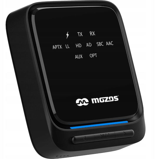 Mozos Bluetooth 5.2 Приемник / Предавател с Изходни Портове Optical / USB и Микрофон
