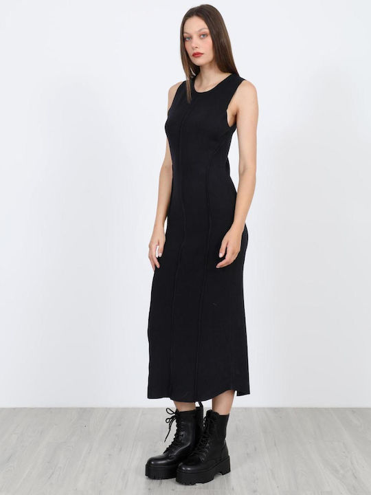 Summer Midi Dress Black