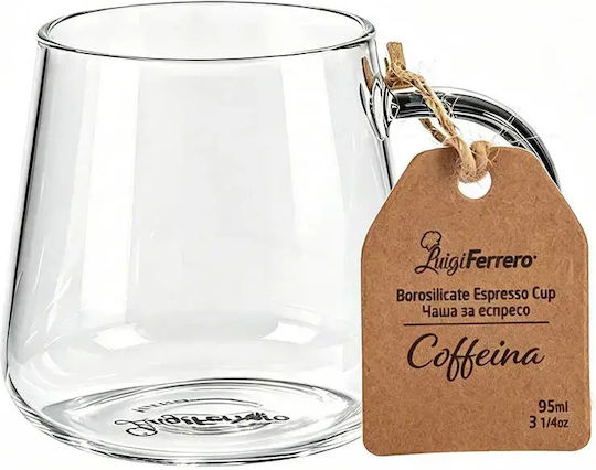 Luigi Ferrero Чаша Еспресо от Порцелан Бяла 95ml