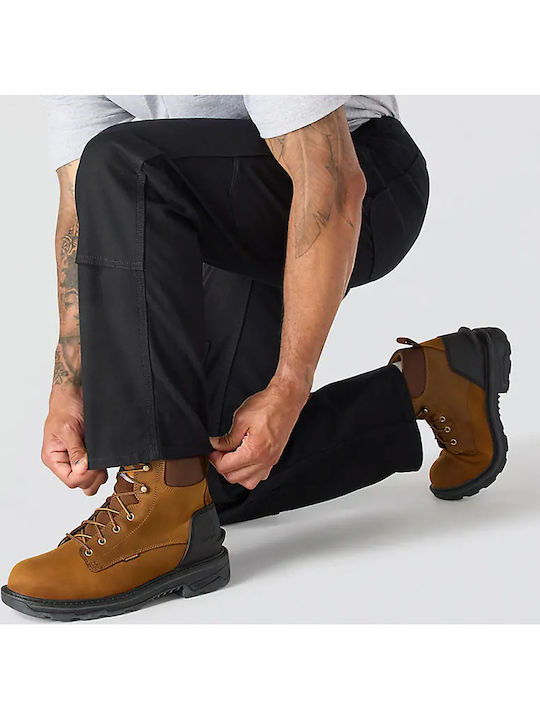 Men's Jeans Pants Relaxed Straight Fit Black