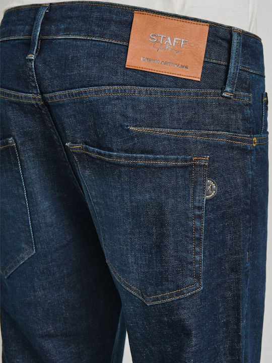 Men's Slim Fit Blue Jeans Pants