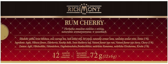 Richmont Schwarz Tee 12 Taschen 6gr