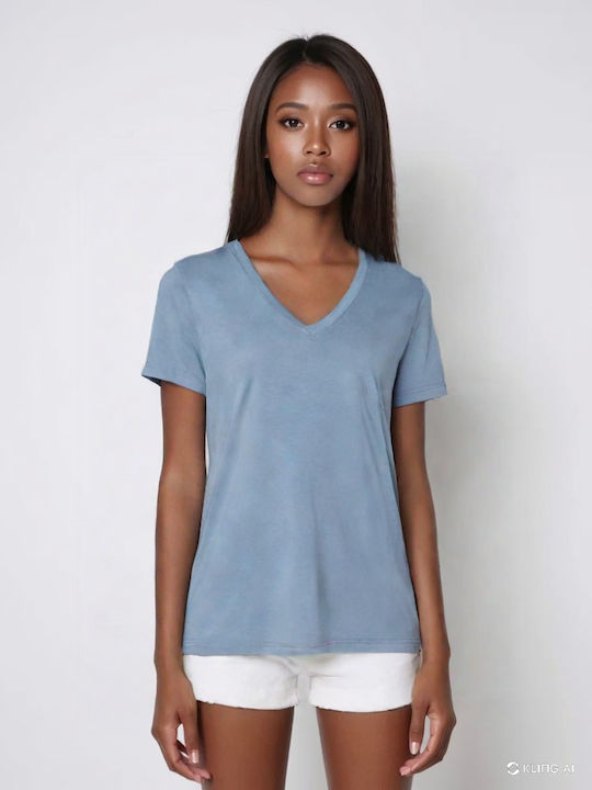 Damen T-Shirt Sky Blue