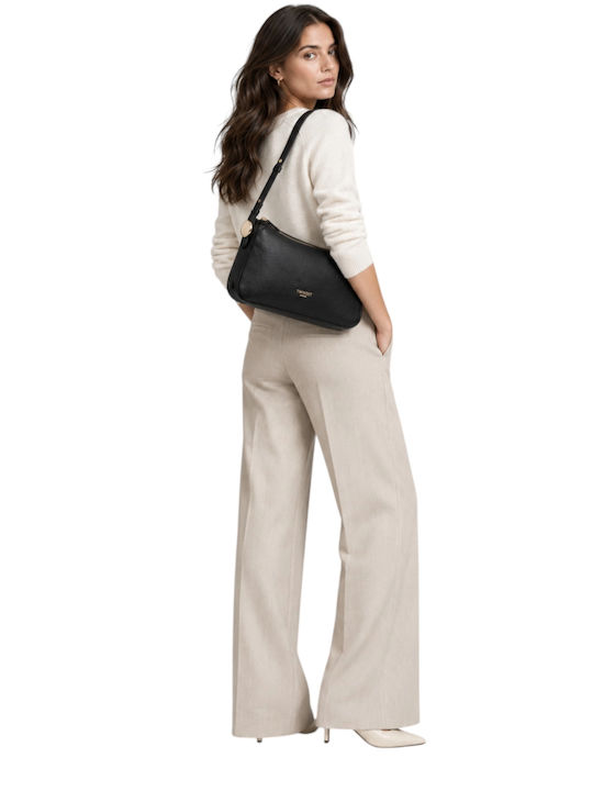 Set Knitted Women's Hobo Bag Black