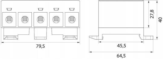 Elektro Plast Stromverteilungsblock