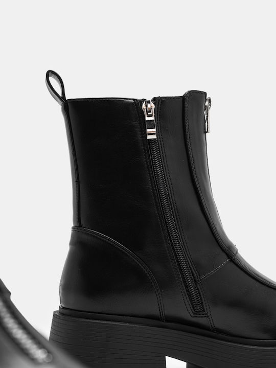 Damen Stiefeletten Schwarz