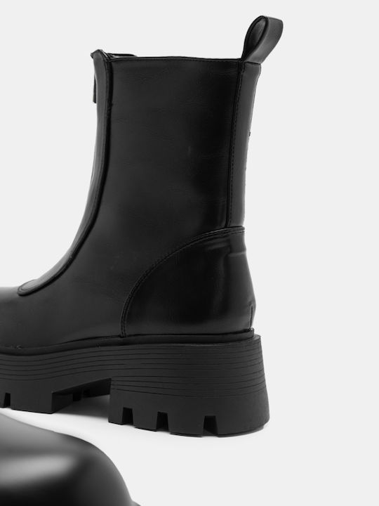 Damen Stiefeletten Schwarz