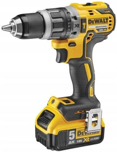 DEWALT DCK266P3T Комплект Ударна Бормашина и Ударна Отвертка Brushless 18V с 3 Батерии 5Ah и Калъф