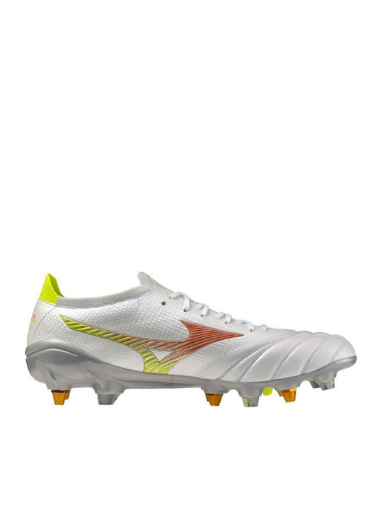 Mizuno Morelia Neo SG Футболни Обувки с Бутони Бели