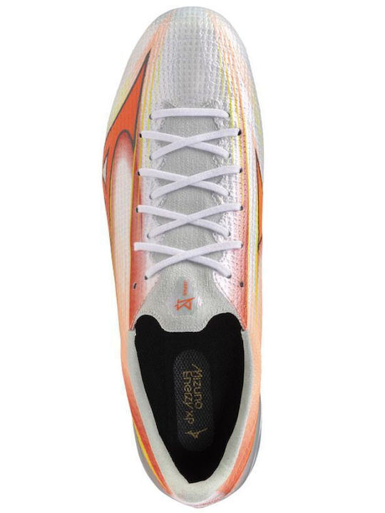 Mizuno Alpha Iii Japan FG Футболни обувки с Бутони Бели