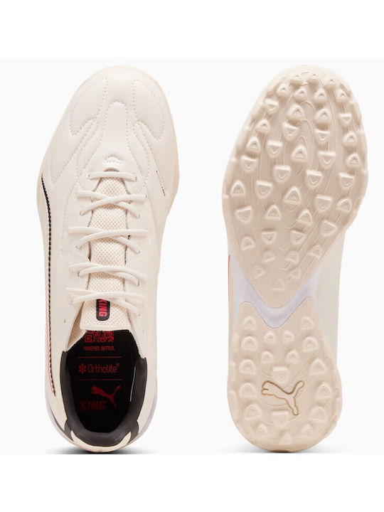 PUMA TT Fußballschuhe mit geformten Stollen Weiß