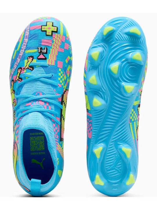 PUMA Future FG/AG Fußballschuhe mit Stollen Blau