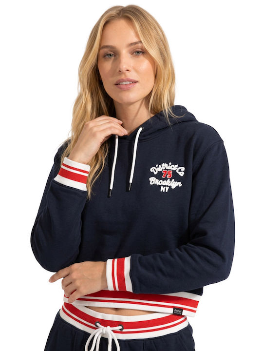 Women's Hooded Sweatshirt Blue