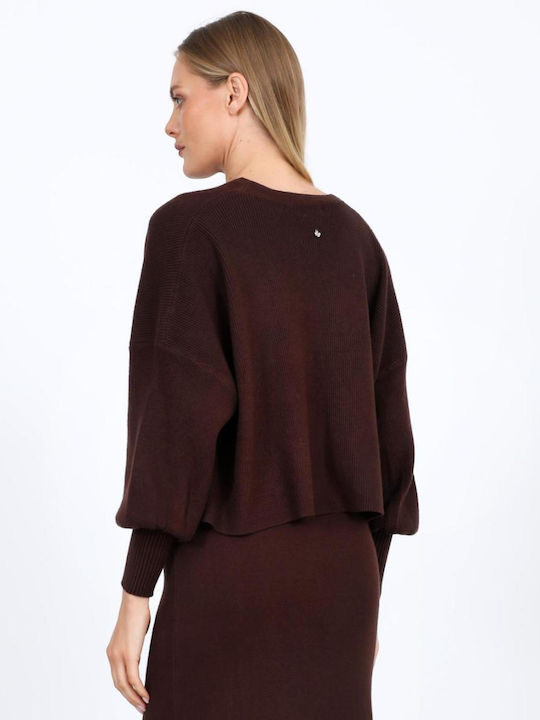 Damen Strickjacke Braune