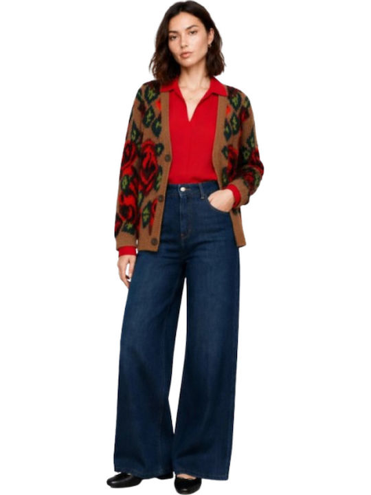 Women's Cardigan Sabbia/bo