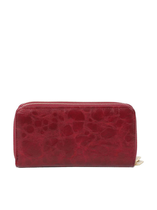 Damenbrieftasche Burgundisch