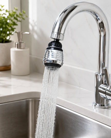 Fackelmann Rotating Faucet Sprayer 6 cm