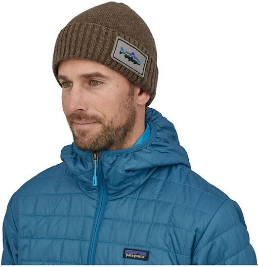 Unisex Beanie Strickmütze in Grün Farbe
