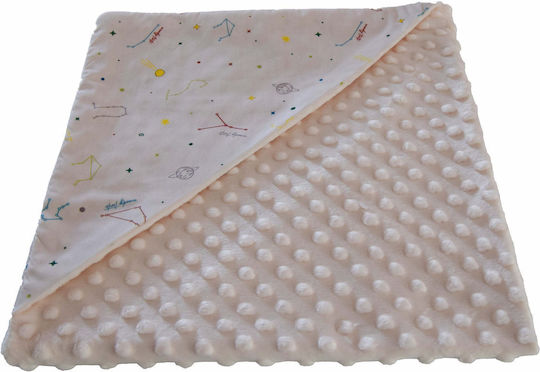 Decocraft Pătură Pepinieră Swaddling 100% Bumbac Ecru 75x75cm