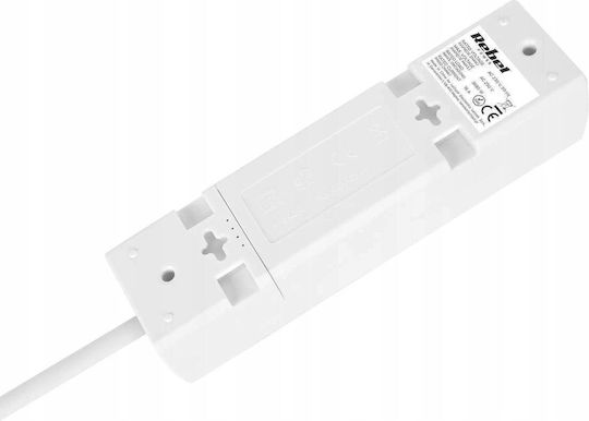 Rebel Power Strip 3 Sockets with Cable 2m France (Type E)