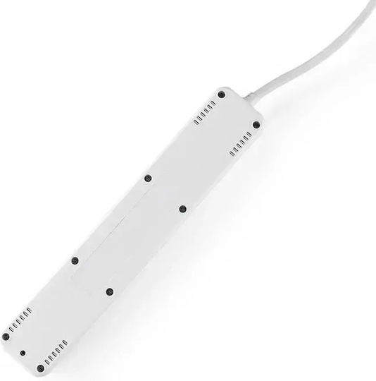 Muhler Steckdosenleiste mit 4 USB-A und Schalter