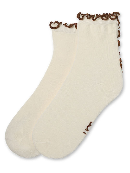 UGG Șosete pentru femei Vanille/chestnut