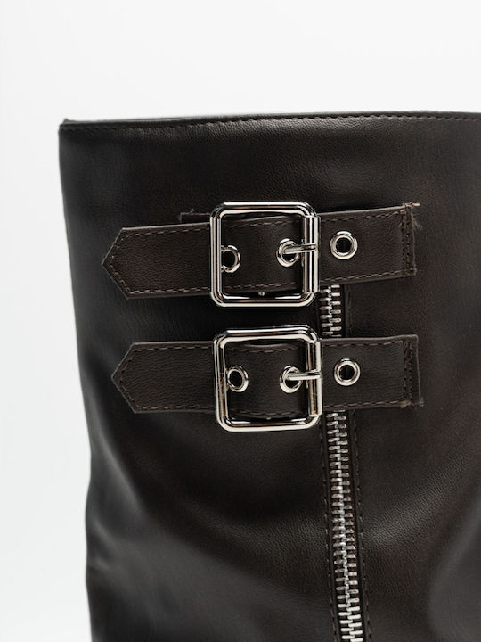 Damenstiefel Braun