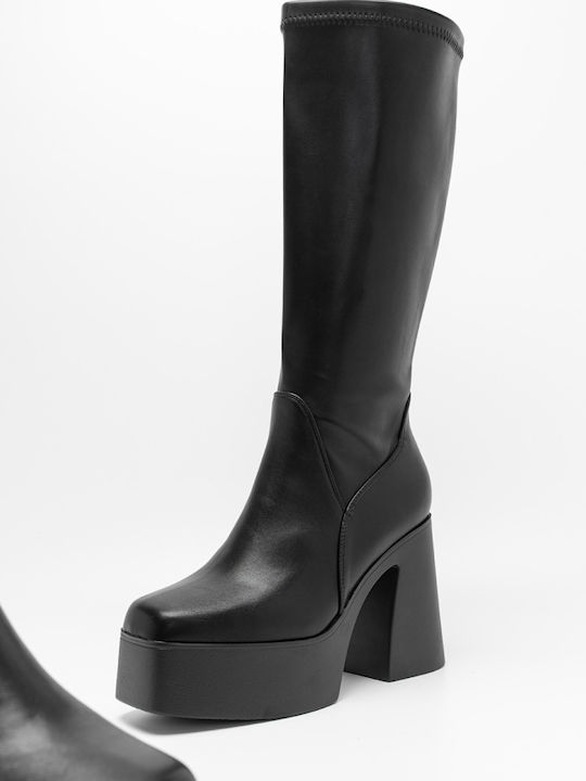 Damenstiefel Schwarz