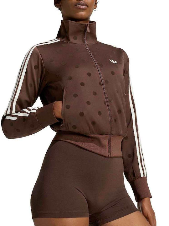 Γυναικείο Track Jacket Καφέ