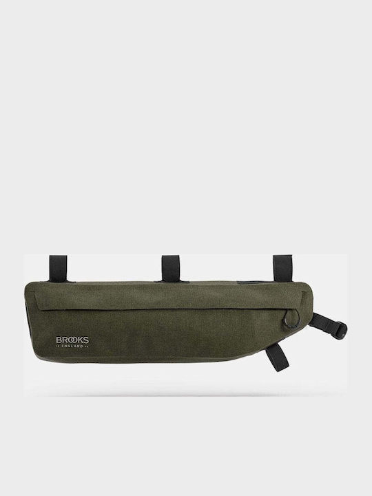 Brooks England Scape Чантичка за рамка на велосипед 3 л Зелен BRS-BFB01PLA00401