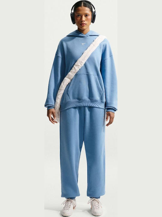 Studio Παντελόνι Φόρμας Fleece Blue
