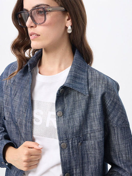 Women's Overshirt Blue
