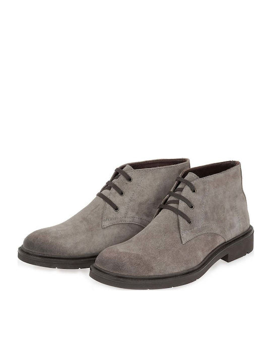 Suede Herrenstiefel Braun